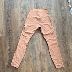 lululemon athletica Peach Leggings Women's Size XXS athleisure athletic workout